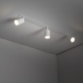 Trzypunktowa lampa sufitowa podtynkowa NEX biała do nowoczesnych wnętrz 10804 TK Lighting