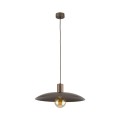 Lampa wisząca ASTRA brązowa z kopułowym kloszem na E27 10964 TK Lighting