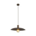 Lampa wisząca ASTRA brązowa z kopułowym kloszem na E27 10964 TK Lighting