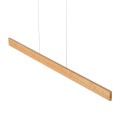 Lampa wisząca liniowa barwa ciepła z podłużnym kloszem nad stół 18125 TK Lighting
