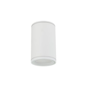 Spot sufitowy natynkowy biały tuba FLARE do sypialni na GU10 10584 TK Lighting