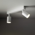 Reflektorki sufitowe białe ruchome do przedpokoju 2xGU10 10787 TK Lighting