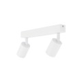 Reflektorki sufitowe białe ruchome do przedpokoju 2xGU10 10787 TK Lighting