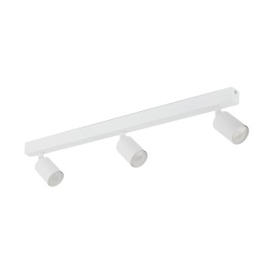 Nowoczesne reflektorki sufitowe na listwie białe NEX WHITE 3xGU10 10788