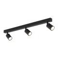Lampa NEX sufitowa czarna ze spotami do jadalni 3xGU10 10791 TK Lighting