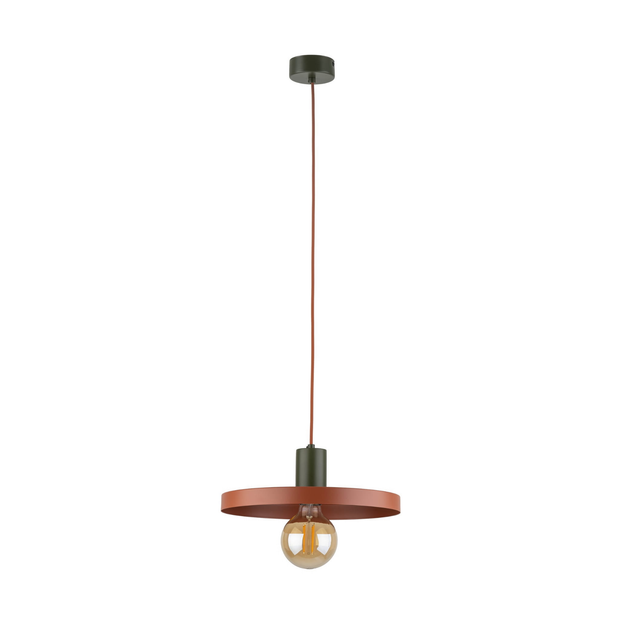 Lamp wisząca w nowoczesnym stylu w ceglanym kolorze 30cm 10749 TK Lighting