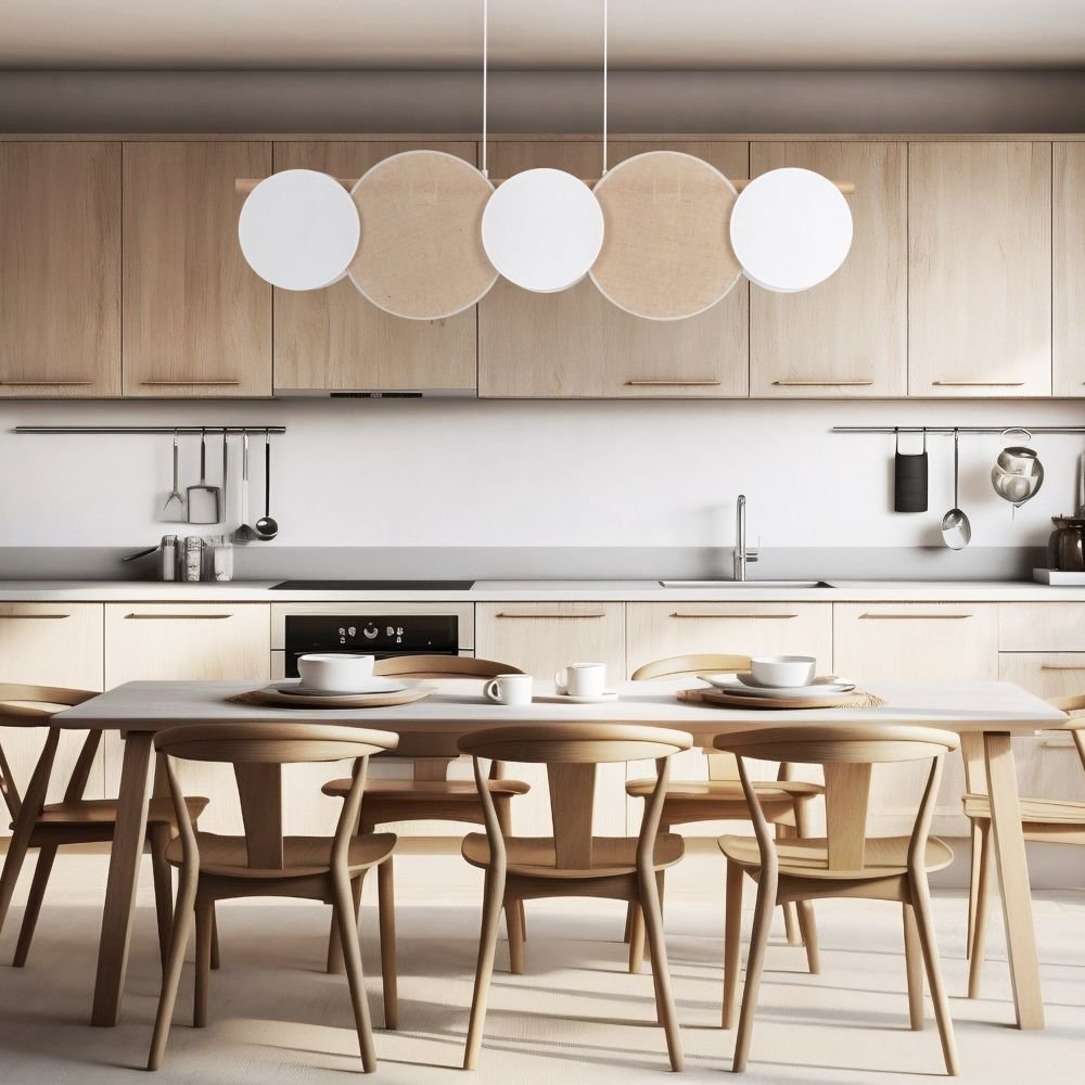 Oświetlenie do jadalni – jak dobrać idealną lampę nad stół?